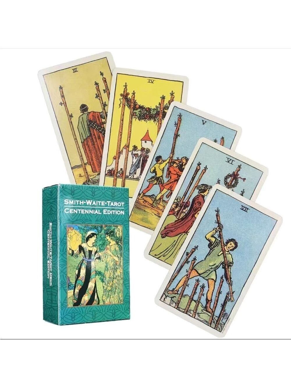 Smith-Waite tarot oracle card deck